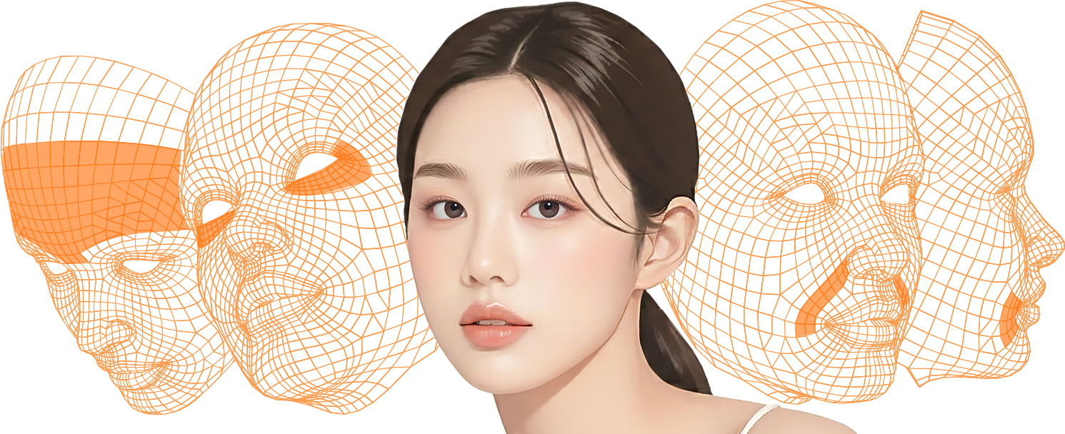 주름 부위 가이드